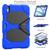 iPad Air 11 2025 / 2024 Colorful Silicone Heavy Duty Hybrid PC Tablet Case - Dark Blue