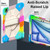 iPad Air 11 2025 / 2024 Contrast Color Robot Silicone Hybrid PC Tablet Case - Colorful Blue