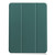 iPad Air 11 2025 / 2024 Custer Pure Color 3-Fold Holder Smart Leather Tablet Case - Dark Green