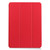 iPad Air 11 2025 / 2024 Custer Pure Color 3-Fold Holder Smart Leather Tablet Case - Red