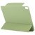 iPad Air 11 2025 / 2024 Double-sided Clip Fixed Buckle Magnetic PU Leather Smart Tablet Case - Grass Green