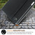iPad Air 11 2025 / 2024 Front Stand Smart TPU Leather Tablet Case - Black