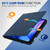 iPad Air 11 2025 / 2024 Front Stand Smart TPU Leather Tablet Case - Dark Blue
