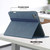 iPad Air 11 2025 / 2024 Front Stand Smart TPU Leather Tablet Case - Dark Blue