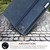 iPad Air 11 2025 / 2024 Front Stand Smart TPU Leather Tablet Case - Dark Blue