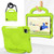 iPad Air 11 2025 / 2024 Handle Football Shaped EVA Shockproof Tablet Case - Grass Green
