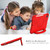 iPad Air 11 2025 / 2024 Handle Football Shaped EVA Shockproof Tablet Case - Red