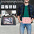 iPad Air 11 2025 / 2024 Handle Grip Holder Silicone Hybrid PC Tablet Case with Strap - Rose Gold