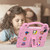 iPad Air 11 2025 / 2024 Handle Kickstand Children EVA Shockproof Tablet Case - Pink
