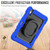 iPad Air 11 2025 / 2024 Handle Silicone Hydric PC Tablet Case with Shoulder Strap - Blue