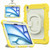 iPad Air 11 2025 / 2024 Handle Silicone Hydric PC Tablet Case with Shoulder Strap - Yellow