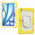 iPad Air 11 2025 / 2024 Handle Silicone Hydric PC Tablet Case with Shoulder Strap - Yellow