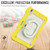 iPad Air 11 2025 / 2024 Handle Silicone Hydric PC Tablet Case with Shoulder Strap - Yellow