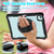 iPad Air 11 2025 / 2024 Heavy Duty Hybrid Tablet Case with Hand Grip & Strap - Black Transparent