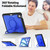 iPad Air 11 2025 / 2024 Honeycomb Hybrid Tablet Case with Handle Holder & Strap - Dark Blue