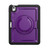 iPad Air 11 2025 / 2024 Honeycomb Hybrid Tablet Case with Handle Holder & Strap - Purple