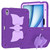 iPad Air 11 2025 / 2024 Kickstand PC Hybrid Silicone Tablet Case with Strap - Purple
