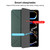 iPad Air 11 2025 / 2024 Mutural Multi-fold Smart Leather Tablet Case - Black
