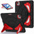 iPad Air 11 2025 / 2024 Silicone + PC Shockproof Protective Tablet Case - Black Red