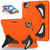 iPad Air 11 2025 / 2024 Silicone + PC Shockproof Protective Tablet Case - Orange Black