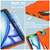 iPad Air 11 2025 / 2024 Silicone + PC Shockproof Protective Tablet Case - Orange Black