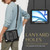 iPad Air 11 2025 / 2024 Silicone Hydric PC Tablet Case with Shoulder Strap & Holder - Black