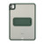 iPad Air 11 2025 / 2024 Skin Feel Holder PC Hybrid TPU Tablet Case - Dark Green