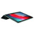 iPad Air 11 2025 / 2024 Skin Feel Tri-fold Leather Tablet Case with Pen Slot - Dark Green