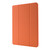 iPad Air 11 2025 / 2024 Skin Feel Tri-fold Leather Tablet Case with Pen Slot - Orange
