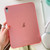 iPad Air 11 2025 / 2024 Skin-feeling Crystal Clear Acrylic Tablet Case - Pink