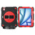 iPad Air 11 2025 / 2024 Spider Hand Grip Turntable Stand Tablet Case - Black Red