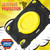 iPad Air 11 2025 / 2024 Spider Rotation Handle Silicone Hybrid PC Tablet Case - Black Yellow