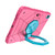 iPad Air 11 2025 / 2024 Spider Turntable Handle Stress Relief Tablet Case - Rose Red Blue iPad Air 11 2025 / 2024 Spider Turntable Handle Stress Relief Tablet Case - Rose Red Blue