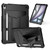 iPad Air 11 2025 / 2024 T Holder Robot Silicone Hybrid PC Tablet Case - Black