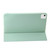 iPad Air 11 2025 / 2024 Three-fold Holder Flip Tablet Leather Case - Mint Green