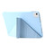 iPad Air 11 2025 / 2024 TPU Deformation Flip Leather Tablet Case with Holder - Sky Blue