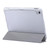 iPad Air 2022 / 2020 10.9 3-Fold Lock Buckle Leather Smart Tablet Case - Grey