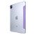 Silk Texture Flip Magnetic PU Leather Smart Case with Three-folding Holder iPad Air 11 2024 / Air 2022 / 2020 10.9 - Purple