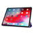 Silk Texture Flip Magnetic PU Leather Smart Case with Three-folding Holder iPad Air 11 2024 / Air 2022 / 2020 10.9 - Purple