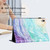 iPad 10.9 2022 / 2025 Sewing Litchi Texture Smart Leather Tablet Case - Oil Painting
