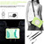 iPad 2025 / 2022 360 Rotation PC+Silicone Tablet Case - Matcha Green