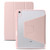 iPad 2025 / 2022 3-Fold 360 Rotation Acrylic Leather Smart Tablet Case - Pink