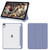 iPad 2025 / 2022 3-fold Shockproof Smart Leather Tablet Case - Lavender Purple