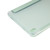 iPad 2025 / 2022 3-folding Electric Pressed Skin Texture Leather Tablet Case - Green