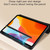 iPad 2025 / 2022 Acrylic 2 in 1 Y-fold Smart Leather Tablet Case - Ice White