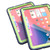 iPad 2025 / 2022 Armor Holder Silicone Hybrid PC Tablet Case - Navy Yellow Green