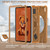 iPad 2025 / 2022 Bear Rotation Kickstand Silicone Hybrid PC Tablet Case - Brown