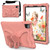 iPad 2025 / 2022 Butterfly Bracket EVA Shockproof Tablet Case - Pink Orange iPad 2025 / 2022 Butterfly Bracket EVA Shockproof Tablet Case - Pink Orange