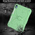 iPad 2025 / 2022 Butterfly Kickstand Heavy Duty Hard Rugged Tablet Case - Fresh Green