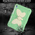 iPad 2025 / 2022 Butterfly Kickstand Heavy Duty Hard Rugged Tablet Case - Gream Fresh Green